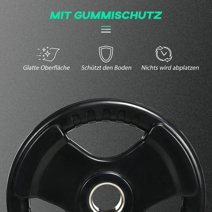 Image du produit SportNow Disque d'haltères avec trou de 5 cm (2 x 15 kg)