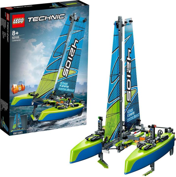 Produktbild LEGO Technic: Katamaran (42105, LEGO Technic, LEGO DC)