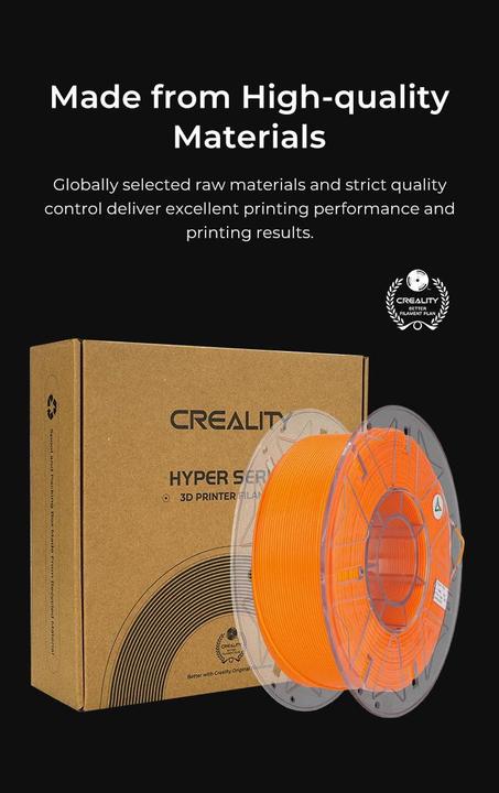 Produktbild Creality Pla Rfid Brown Hyper Serie 3d Filament (PLA, 1.75 mm, 1000 g, Braun)