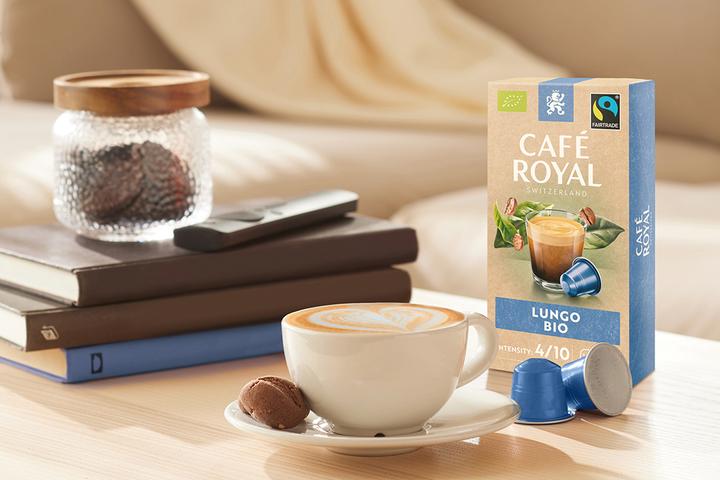 Actual product image Café Royal Lungo Organic (10 x Port.)