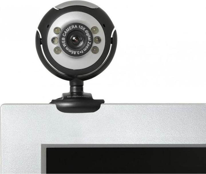 Immagine prodotto Defender Web-cam C-110 0,3MP pulsante fotografico retroilluminato (0.30 Mpx)