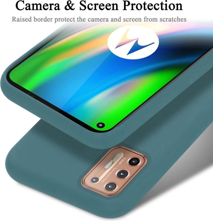 Immagine prodotto Cadorabo Custodia per Motorola MOTO G9 PLUS TPU Liquid Silicone Case (Motorola Moto G9 Plus)