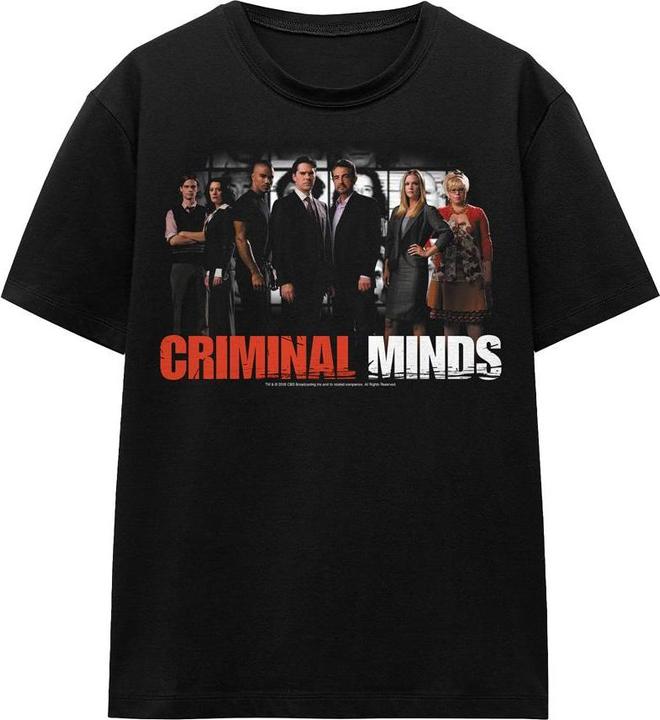 Immagine prodotto Criminal Minds The Brain Trust Maglietta Adulto Unisex (XL)