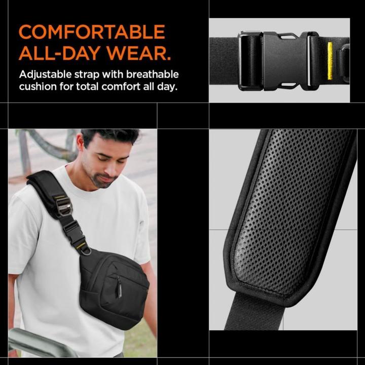 Image du produit Spigen KD410 Sac à bandoulière Klasden - Noir