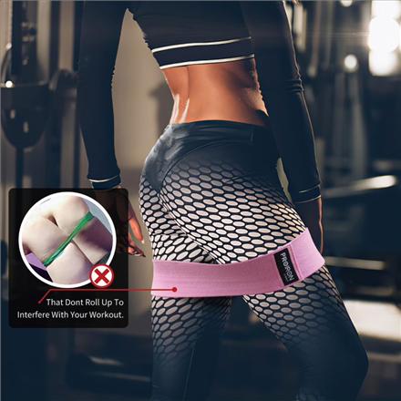 Produktbild Proiron Exercise Resistance Hip Band Set 38 x 8 cm, 3 pcs, Multicolor