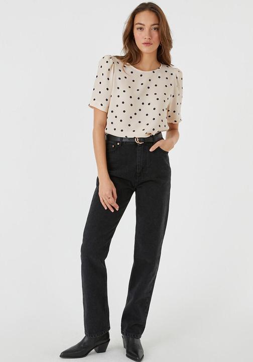Produktbild La Redoute Collections High-Waist-Jeans (38)