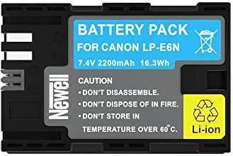 Actual product image Newell LP-E6N battery (Camera battery)