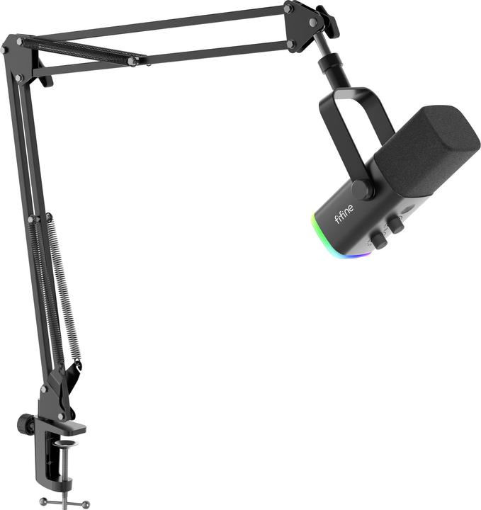 Actual product image Fifine AM8T Kondenser Mikrofon 3.5mm inkl. Mikrofonarm