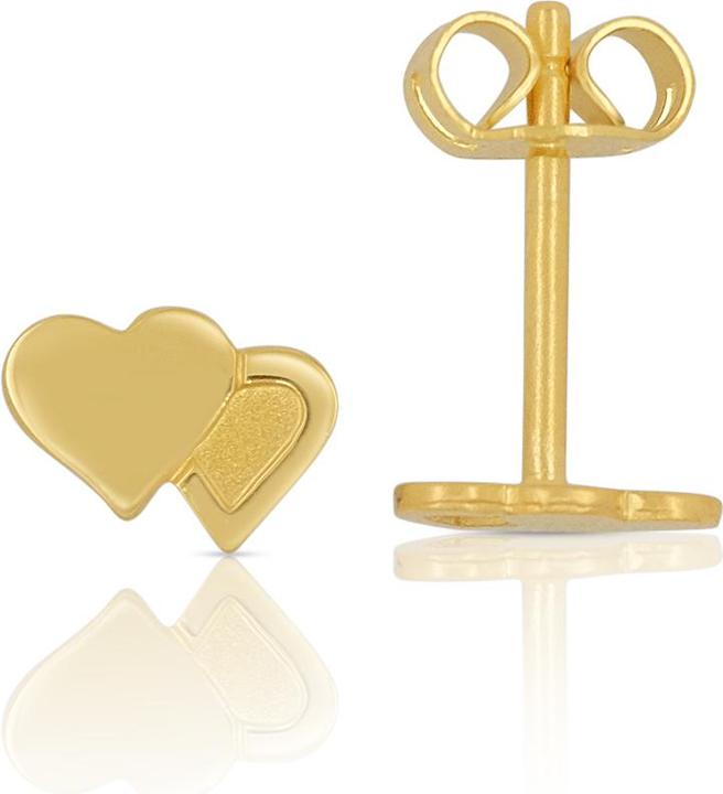 Muau Ohrstecker (Gelbgold)