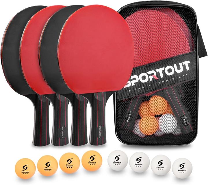 Image du produit Sportout Set de raquettes de ping-pong