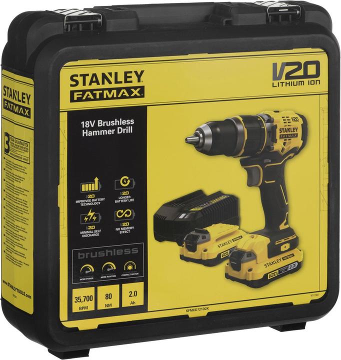 Immagine prodotto Stanley SFMCD721D2K (Batteria ricaricabile)