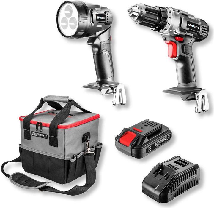 Produktbild Graphite 5-Piece Power Tool Set (58G016) (Akkubetrieb)