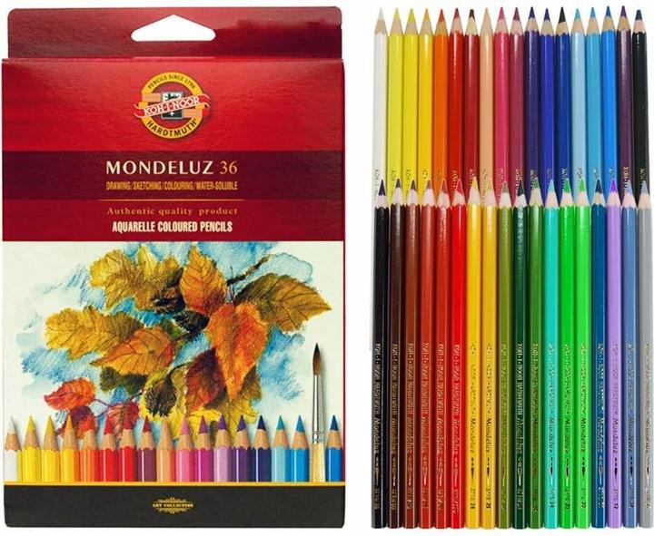 Immagine prodotto Koh-i-Noor Matite acquerellabili colorate, (36) 1301-202 (36 colori, 1 x)