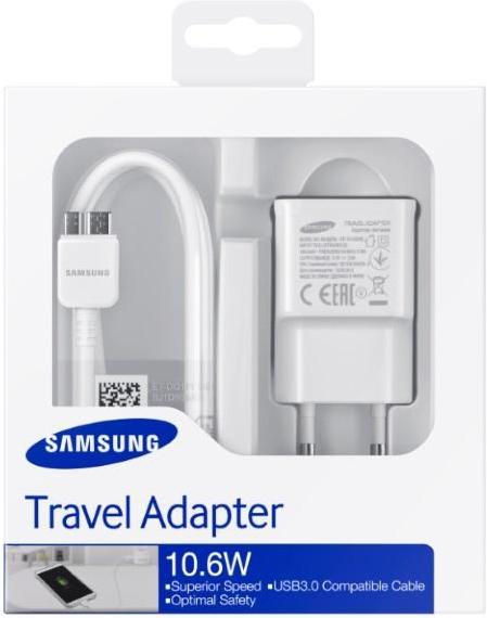 Produktbild Samsung EP-TA10EWE - Indoor - AC - 5.3 V - 2 A - 1.5 m - Baltas