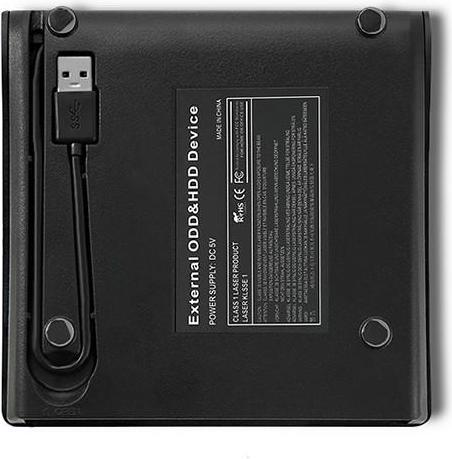 Produktbild Qoltec External DVD-RW recorder USB 3.0 (DVD Brenner)