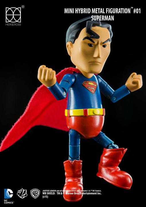 Produktbild Herocross Justice League “Superman” Mini Hybrid Metal Actionfigur
