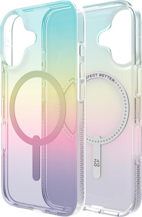 Actual product image Zagg Milan Snap MagSafe iPhone 16 Case - Iridescent (Apple iPhone 16)