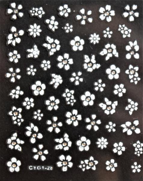 Nagellack24 Nail Art Sticker Selbstklebend 28
