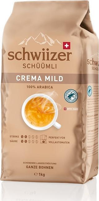 Schwiizer Schüümli Crema doux (1000 g, Torréfaction légère)