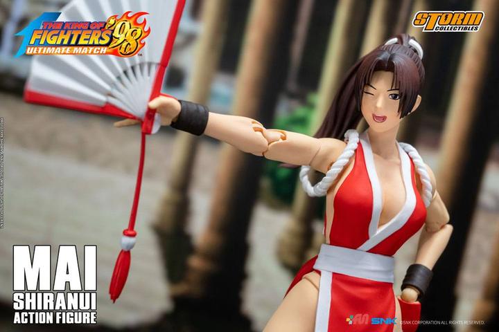 Actual product image Storm Collectibles King of Fighters '98: Ultimate Match Action Figure 1/12 Mai Shiranui 18 cm