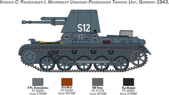 Actual product image 1:35 Ger. Tank Destroyer I