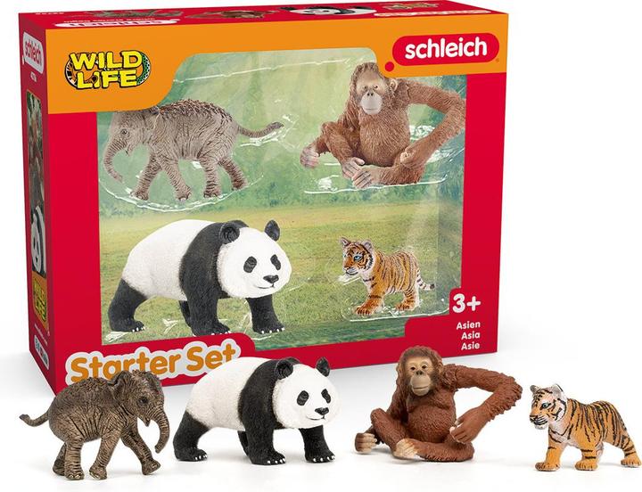 Produktbild Schleich Wild Life "Asien" Starter-Set