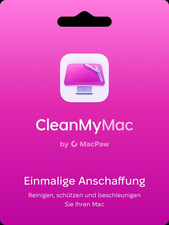Actual product image MacPaw CleanMyMac Lifetime Download Code (1 User, 1 Devices/Users, unlimited)