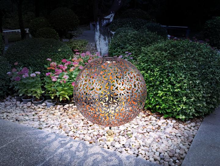Produktbild Globo Solarleuchte Metall Silberfarben, 1xled (IP44)