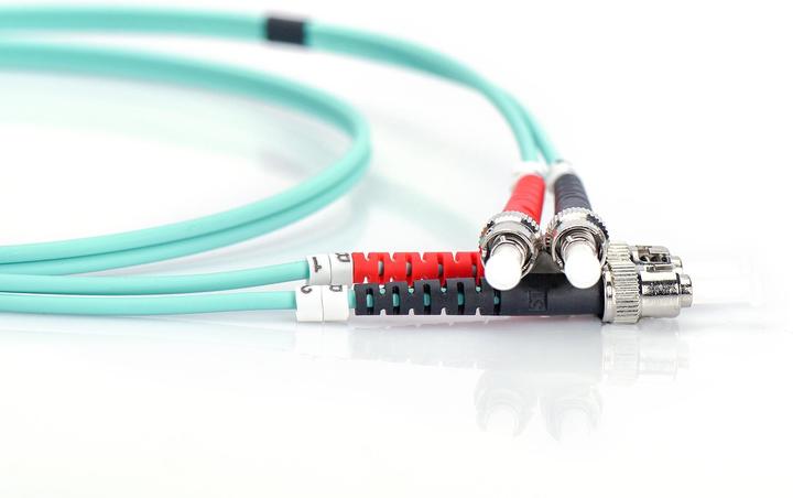 Actual product image Digitus Fiber Optic Multimode Patch Cord, OM 3, ST / ST (CAT6, 10 m)