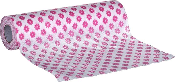 Actual product image Vileda All-purpose towel Light & Soft in roll 40 pcs (white with flowers) (40 pcs.)