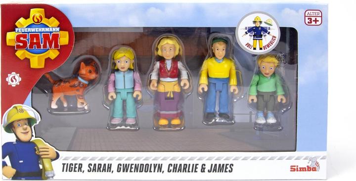 Simba Feuerwehrmann Sam Figuren – Die Familie Jones