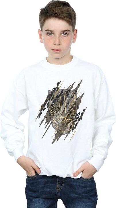 Immagine prodotto Black Panther Gold Head Felpa Ragazzi (152, 158)