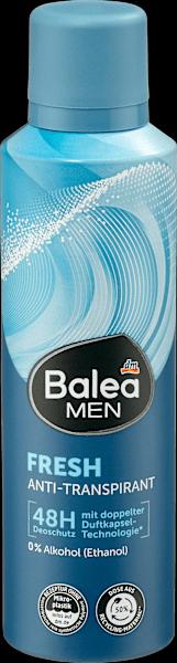 Actual product image dm Balea MEN Antiperspirant deodorant spray Fresh (Spray)