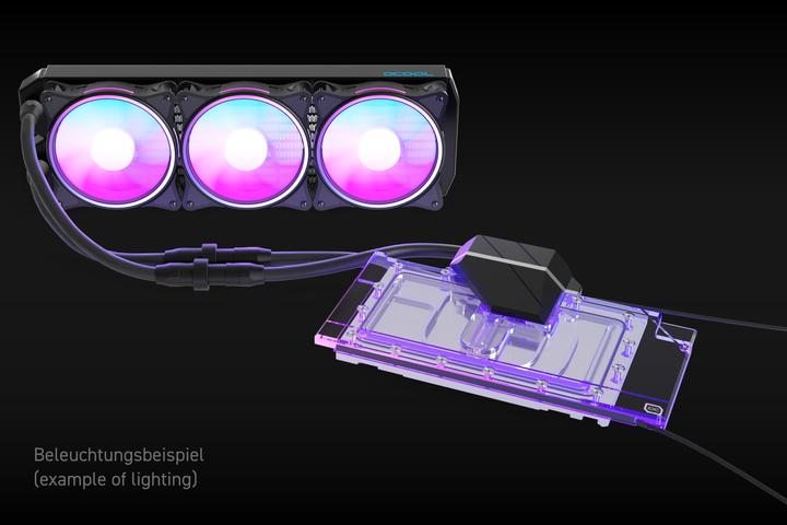Produktbild Alphacool Eiswolf 2 AIO - 360mm RTX 3090TI Suprim X mit Backplate