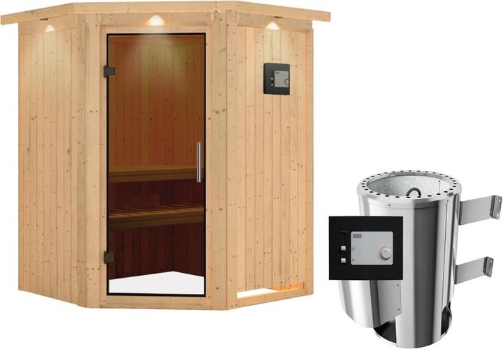 Image du produit Karibu Nanja avec couronne de toit (Contrôle externe Plug & Play 3,6 KW)