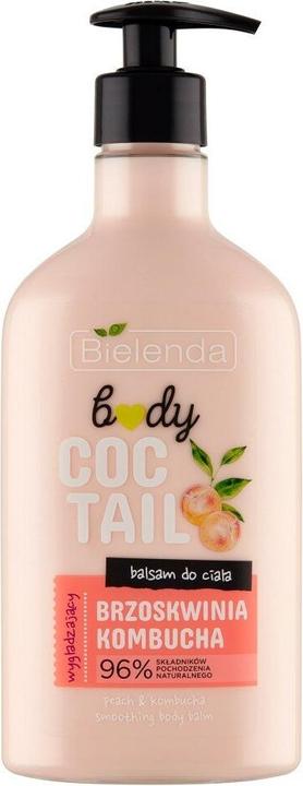 Bielenda Body Coctail Glättende Körperlotion Pfirsich & Kombucha 400ml (Körperlotion, 400 ml)