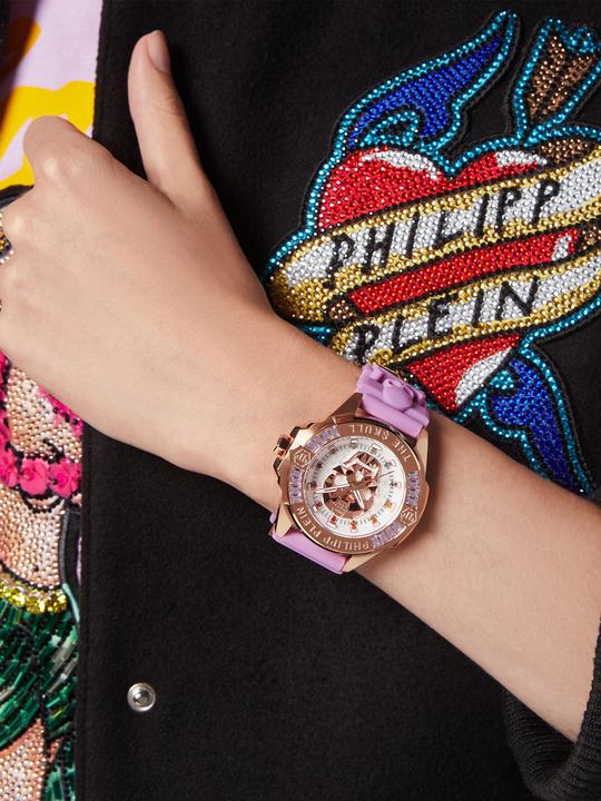 Image du produit Philipp Plein PWNAA0222 Le $kull Unisexe 41mm 5ATM (Montre analogique, 41 mm)
