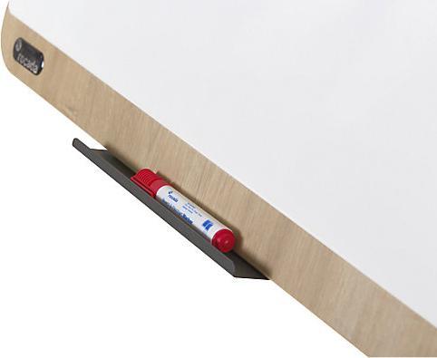 Actual product image Rocada NATURAL flip-chart, mobile, HxWxD 2000 x 690 x 620 mm, frame with wood finish