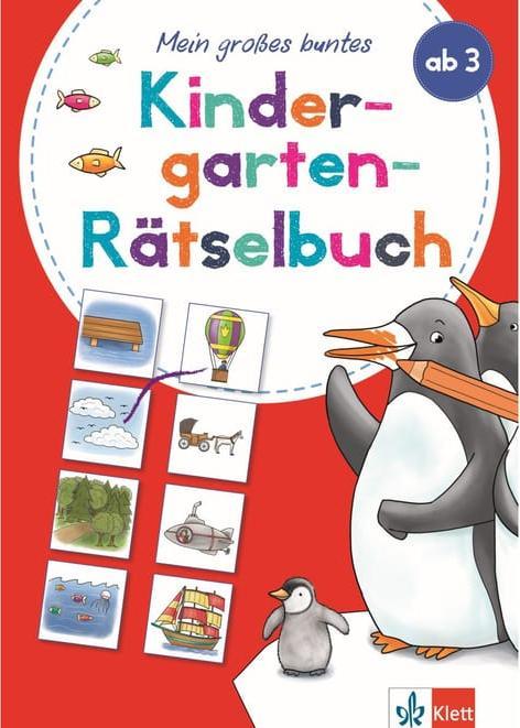 Produktbild Mein grosses buntes Kindergarten-Rätselbuch (Deutsch, Klett Lerntraining, 2023)