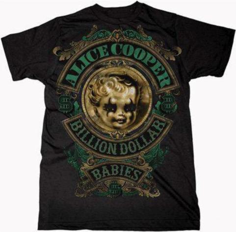 Alice Cooper Billion Dollar Baby Crest (M)