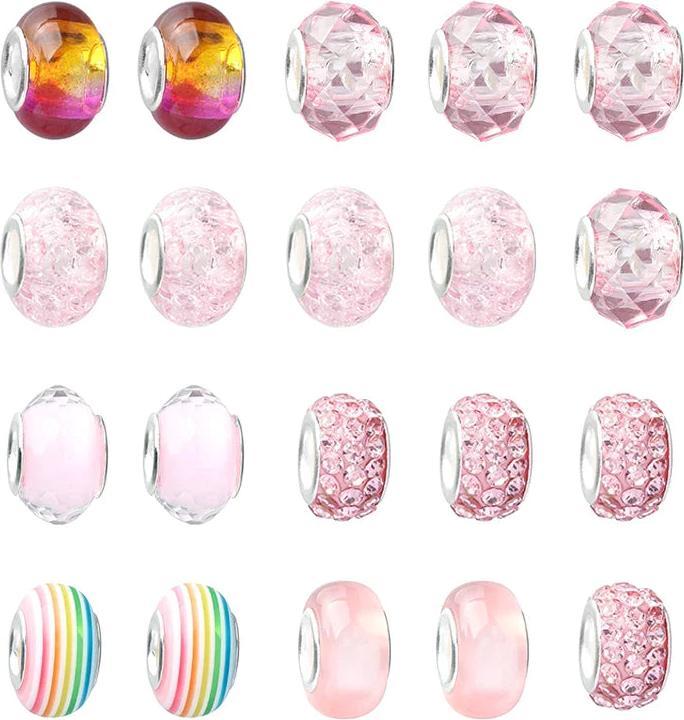 Image du produit Activity Board Bracelet pour enfants bricolage pendentif perle - Perles colorées Exquisite coffret-cadeau Set