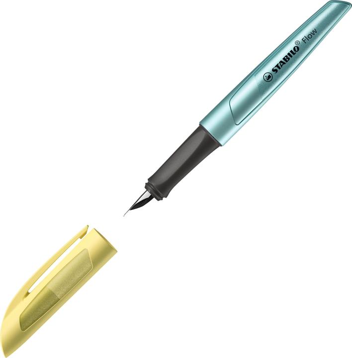 Produktbild STABILO Flow COSMETIC Füller (Blau, Gelb, 1 x)