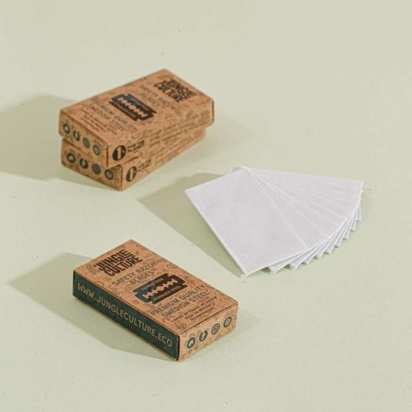 Actual product image Jungle Culture Double edge razor blades 10 pieces forRazor plane (10 x)
