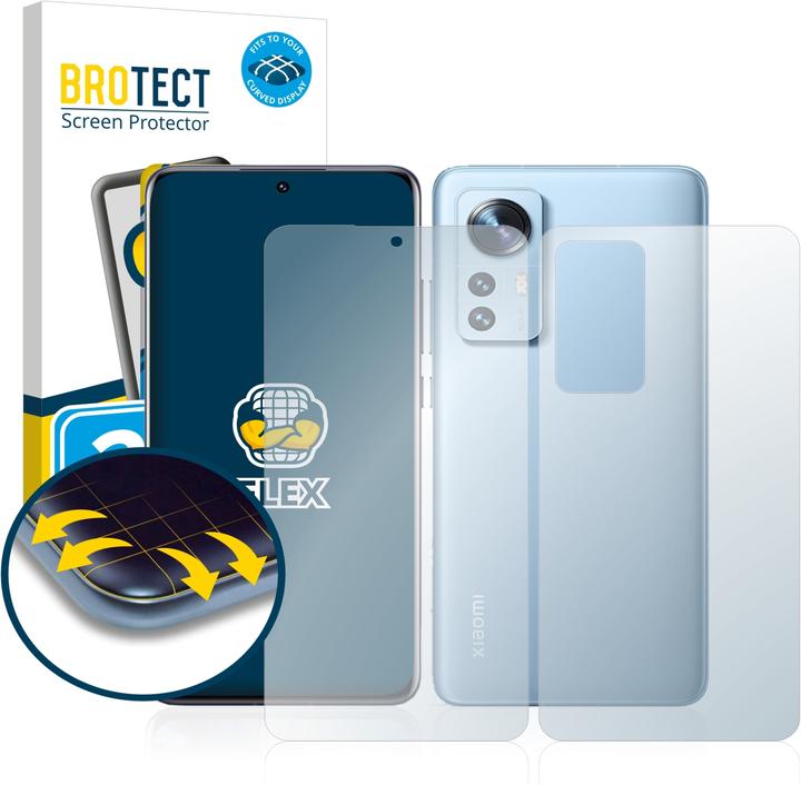 Actual product image BROTECT Full-Cover Protector (2 Piece, Xiaomi 12 Pro)