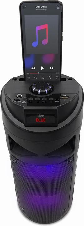 Productafbeelding Media-Tech Draagbare luidspreker PARTYBOX KEG BT MT3165, 30W RMS, Bluetooth, Karaoke, USB, MicroSD (8 h, Voeding via USB)
