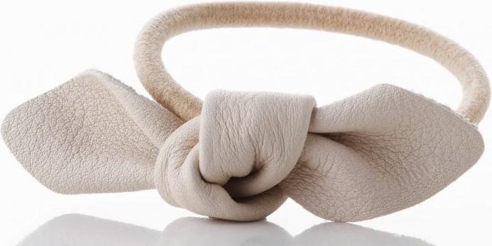 Image du produit Corinne World - Crème pour petits cheveux Leather Bow (Élastiques à cheveux)