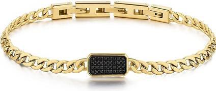 Brosway - Fashion gold-plated men's bracelet Ink BIK115