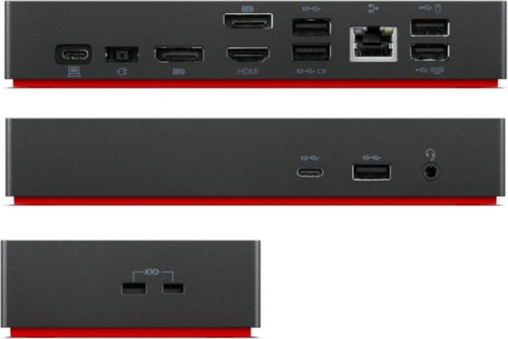 Produktbild Lenovo Dock - 135W Universal Dock - USB-C (USB-C, 12 Ports)