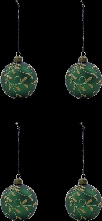 Actual product image House Doctor Ornaments, HDFlori, green (24 -part)
