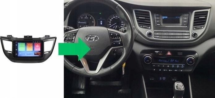 Actual product image No Name RADIO GPS NAVIGATION HYUNDAI TUCSON 2015-2018 ANDROID (9")